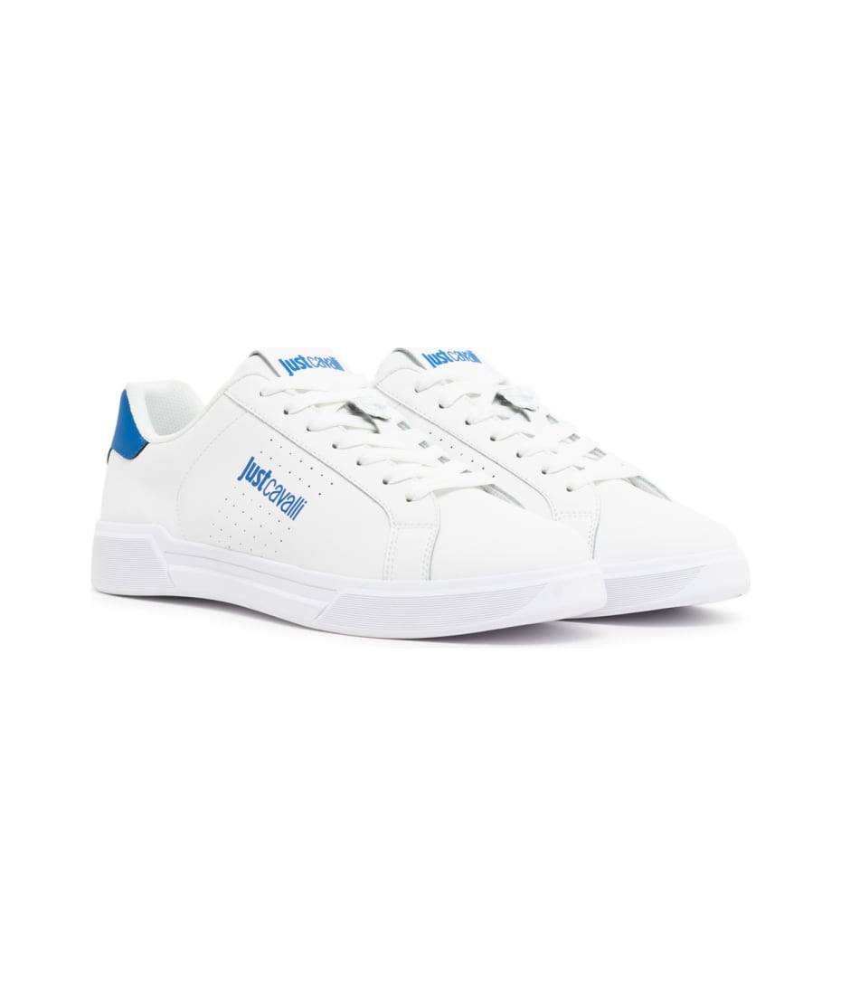 スニーカー JUST CAVALLI Men Sneakers White 76QA3SB5ZP279 003 Just Cavalli Men's White Sneakers | italist