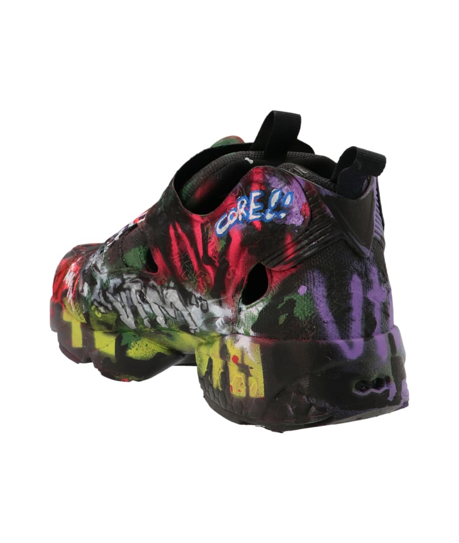 VETEMENTS 'graffiti Hand Painted Instapump Fury' X Reebok