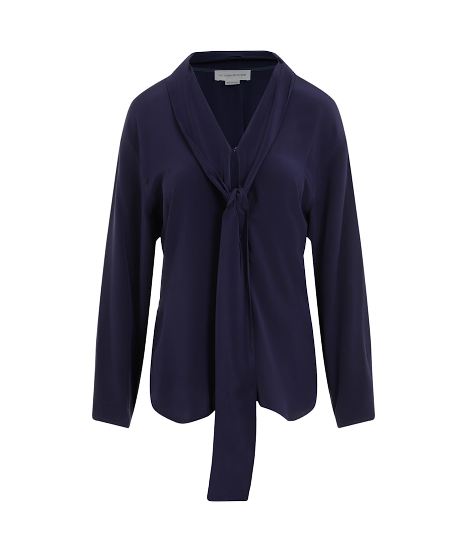 Tシャツ・カットソー Victoria Beckham Victoria Beckham V-Neck Scarf Blouse Victoria Beckham V-neck Scarf Blouse | italist