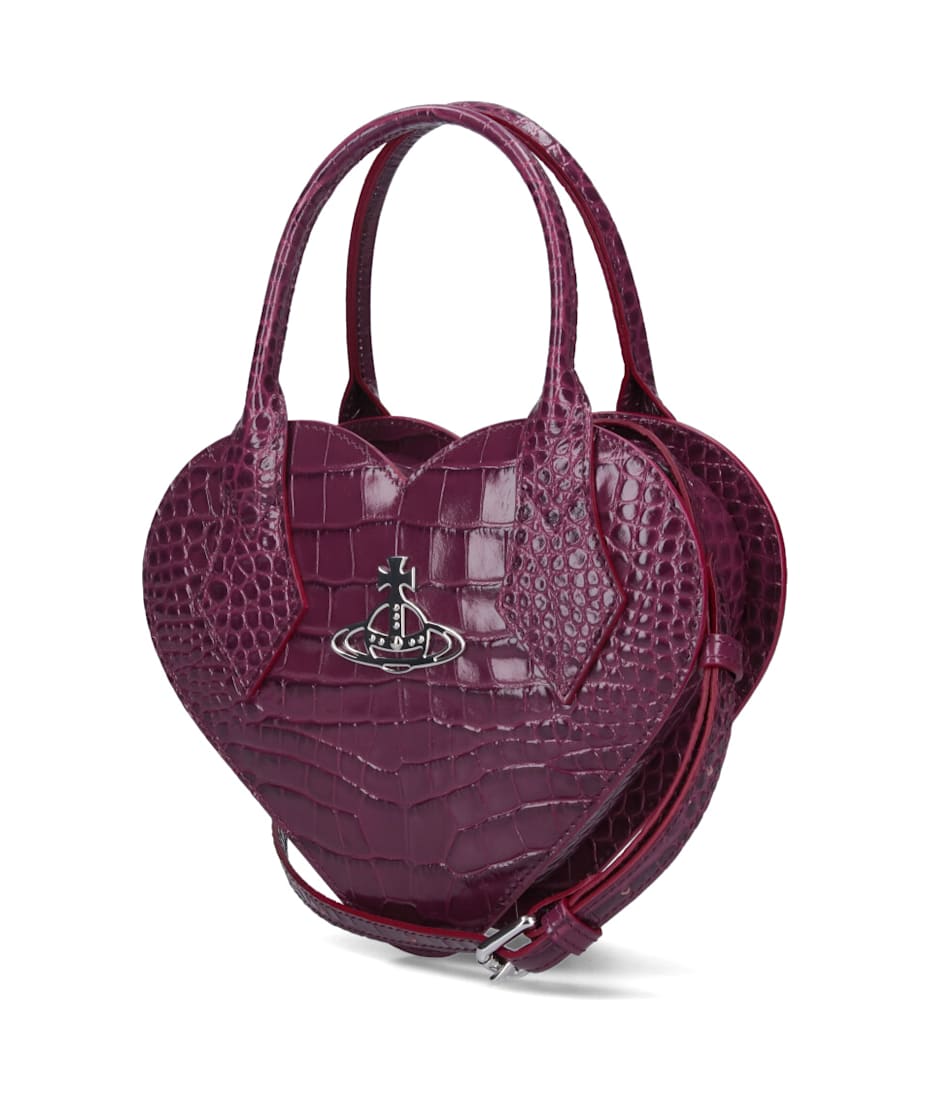 VIPセール Vivienne Westwood HEART ハート ショルダーバッグ Vivienne Westwood Red Heart Shaped Shoulder Bag Orb Motif