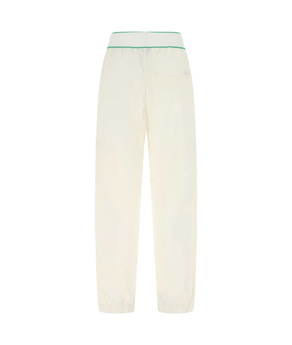 【Bottega Veneta】white pants Bottega Veneta White Nylon Pant | italist