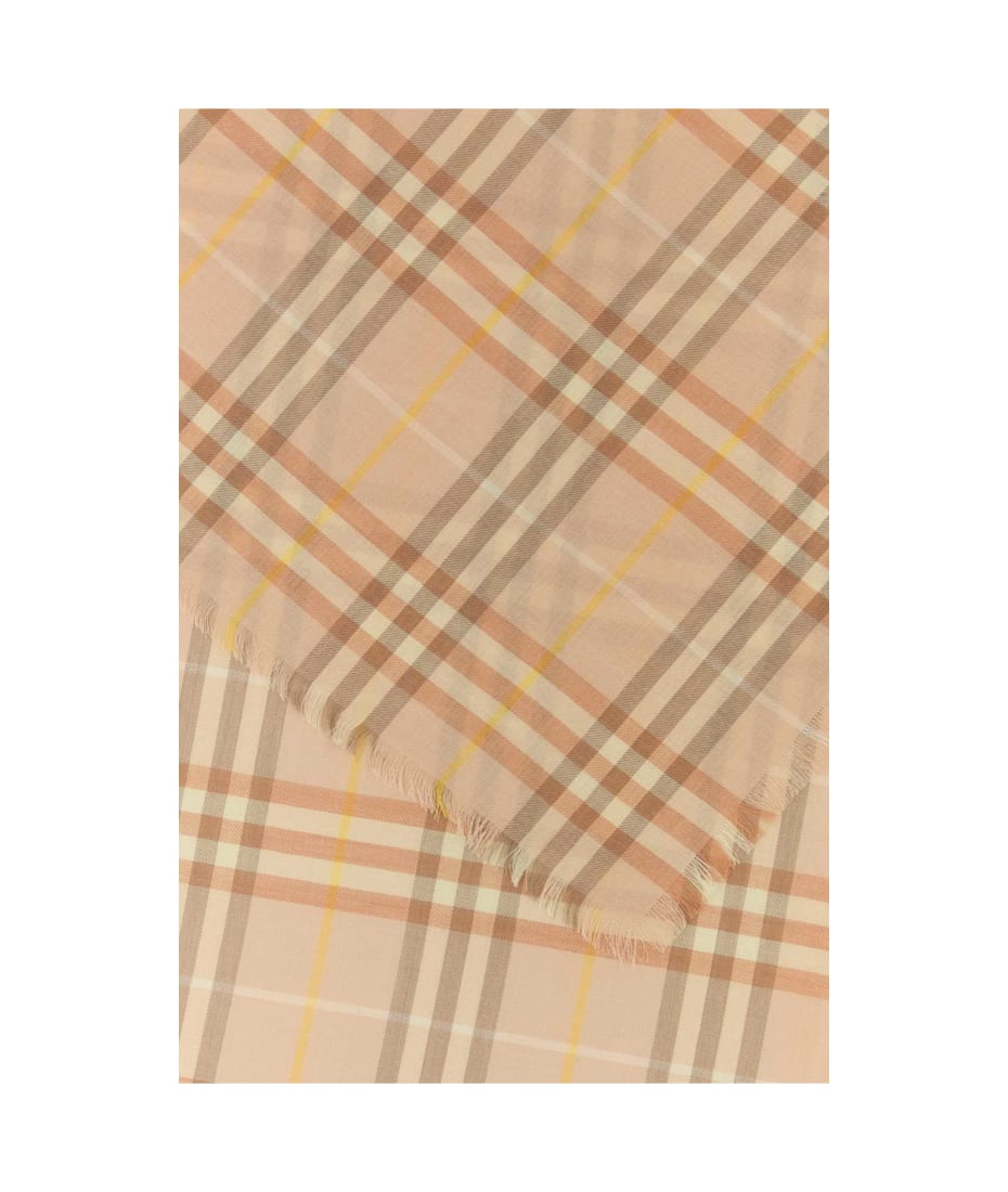 Burberry Embroidered Cashmere Blend Scarf | italist, ALWAYS