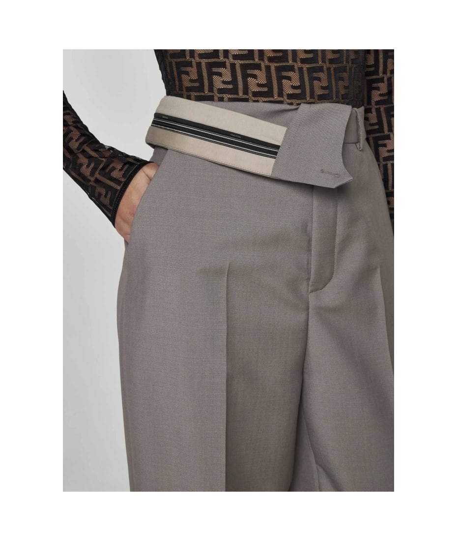 【関税込み】FENDI MOHAIR PANTS Fendi Silk Pants | italist