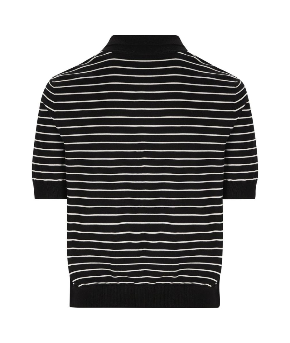 Celine Triomphe Striped Polo Shirt | italist