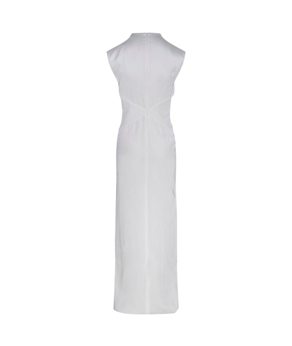 Max Mara Pilard V-neck Sleeveless Dress | italist