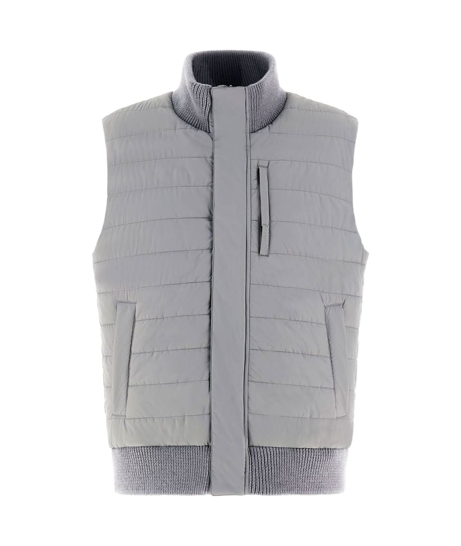 Herno Waistcoat Matt-finish 20-denier Stretch Nylon