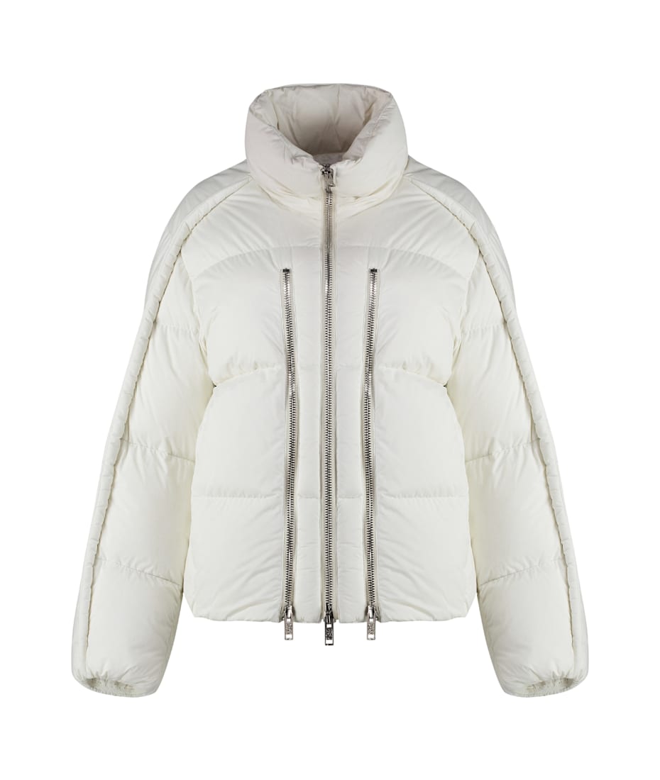 ダウンジャケット・コート MONCLER WILLOW SMITH IVORY DOWN JACKET MONCLER GENIUS Moncler X Willow Smith Yael Down Jacket