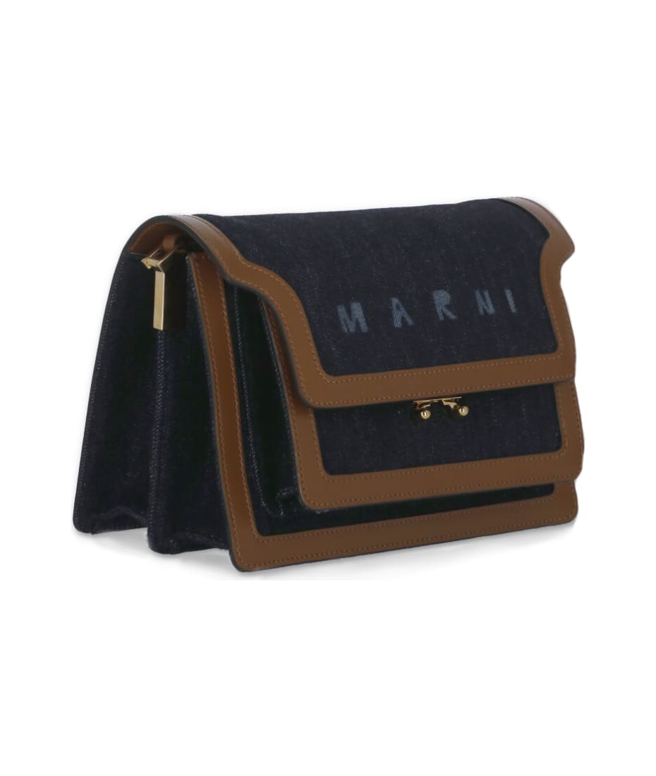 Marni Trunk Soft Mini Bag - Moca