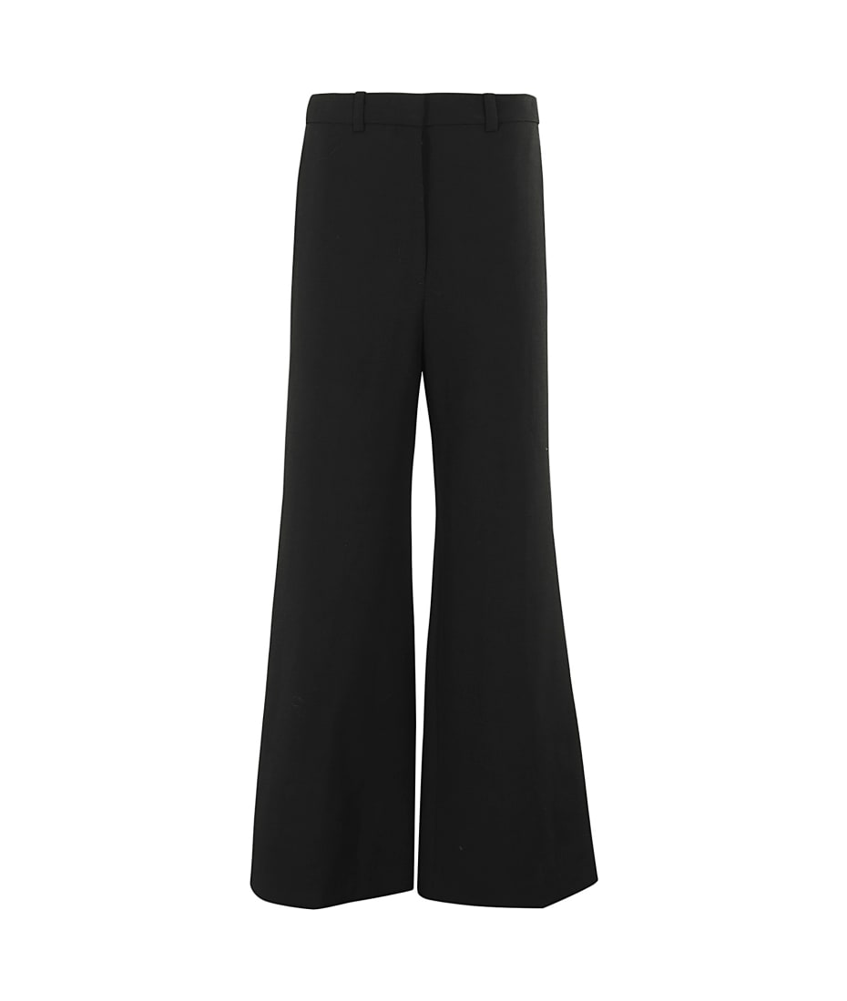 [LOW CLASSIC] / ☆ 24SS WIDE WOOL TROUSER / BROWN HELSA-LOW-RISE-TROUSER-DARK-
