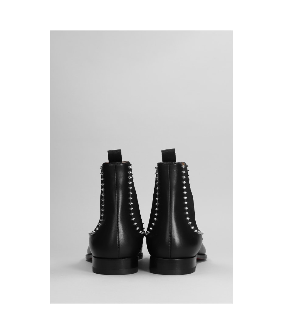 louboutin studded chelsea boots