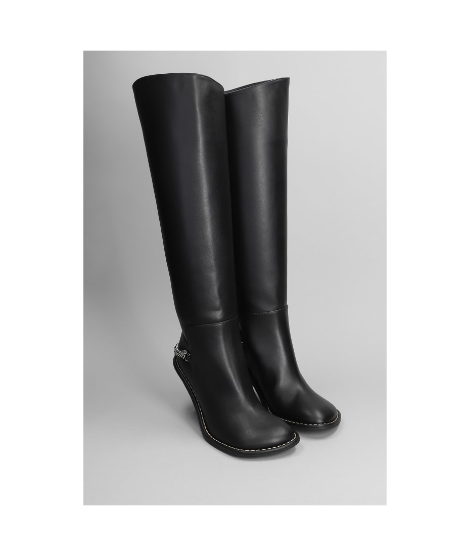 ブーツその他 Stella McCartney BOOTS (810290AP00P0 1000) Stella McCartney Skyla Platform Ankle Boots | Saks Fifth Avenue