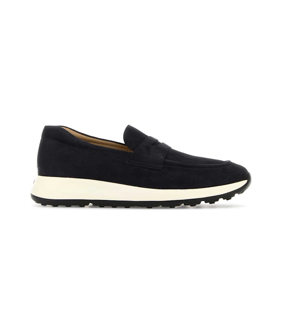 スニーカー TOD'S Dark Blue Suede Loafers Man BLUE Tod's Loafers in Suede XXM38K0GG10RE09CU805 | Tods