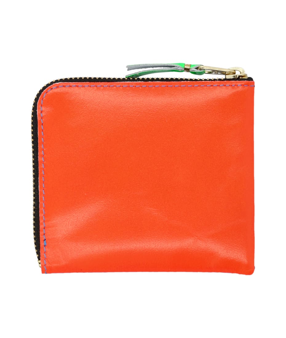 折りたたみ財布 COMME des GARCONS SUPER FLUO SMALL ZIP WALLET (SA3100SFL 4) SA7100SFGREEN1_grande.jpg?v=