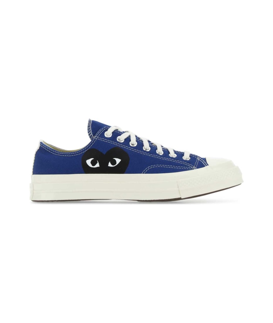 Comme des Garçons Play Blue Canvas Comme Des Garã§ons X