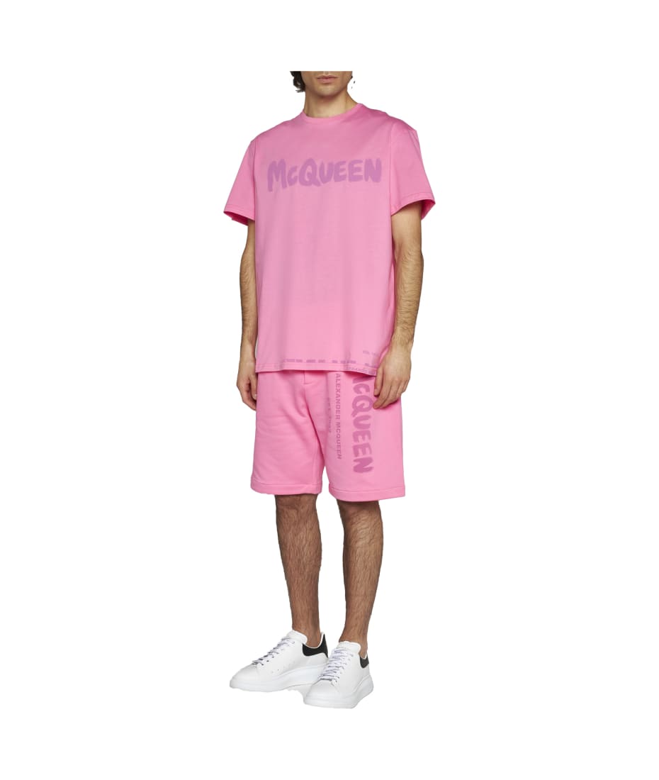 Alexander McQueen T-Shirt - Sugar pink mix