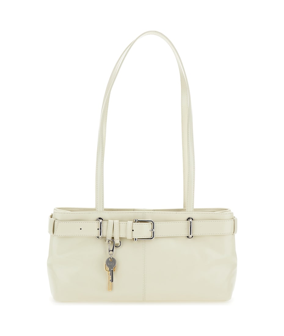にこ¨̮⃝ item shoulder bag（ivory） Y CROSSBODY BAG(S) – THE SHOP YOHJI YAMAMOTO