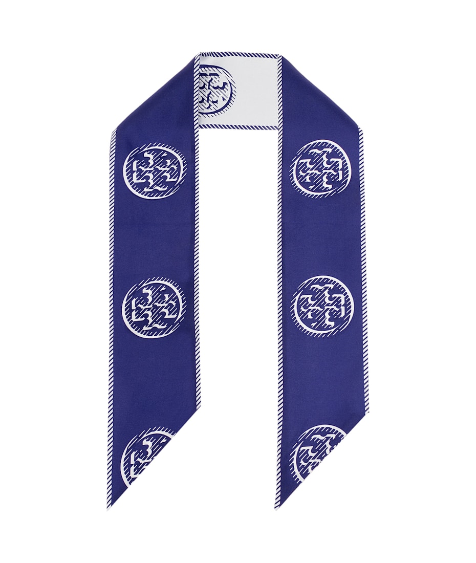 アクセサリーその他 TORY BURCH Medallion Logo Ribbon silk tie Tory Burch Medallion Logo Ribbon Silk Tie | italist, ALWAYS