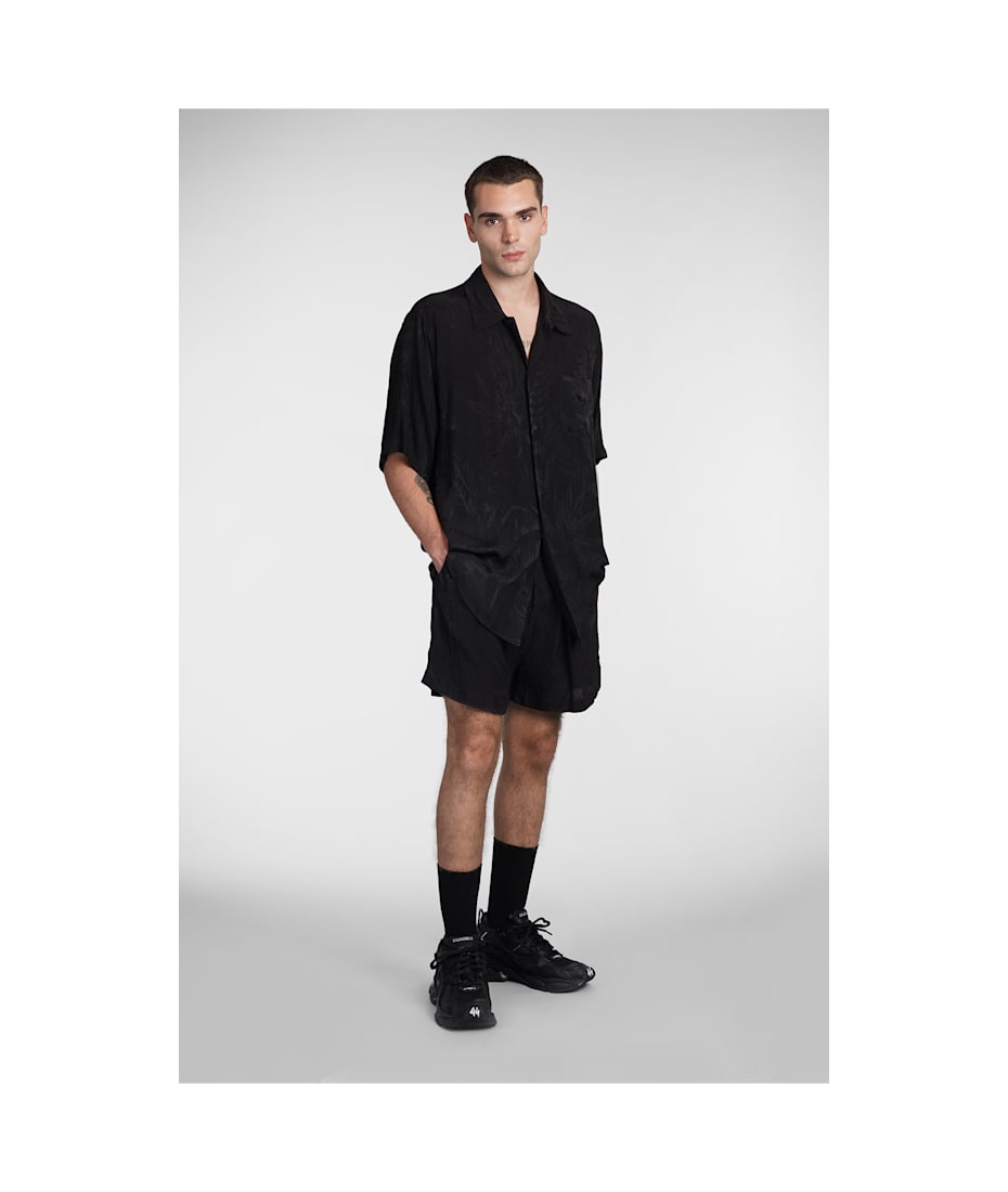 Balenciaga Shirt In Black Silk | italist