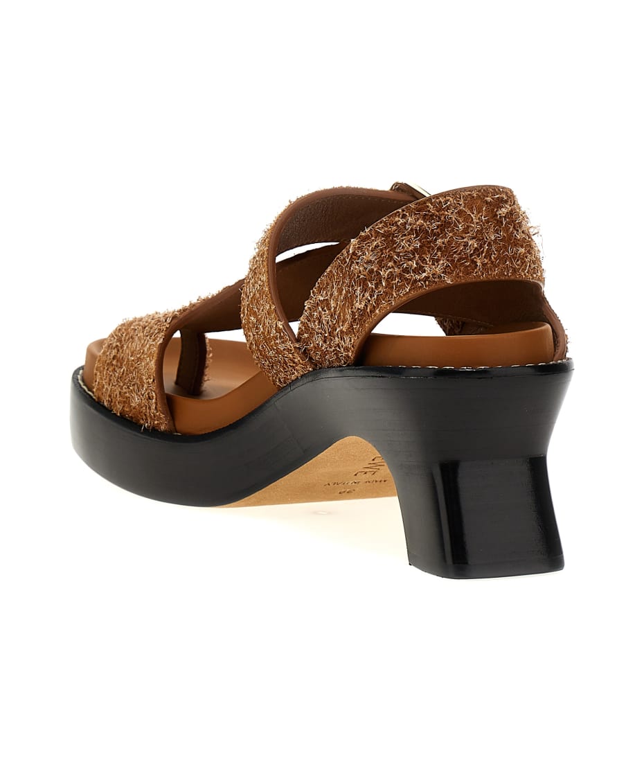 Loewe 'ease' Sandals - Brown