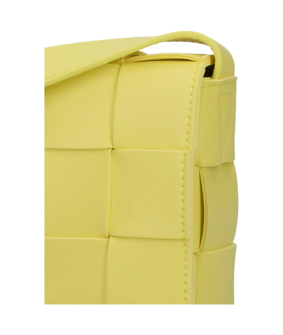 Bottega Veneta Padded Cassette Bag in Sherbert - Yellow