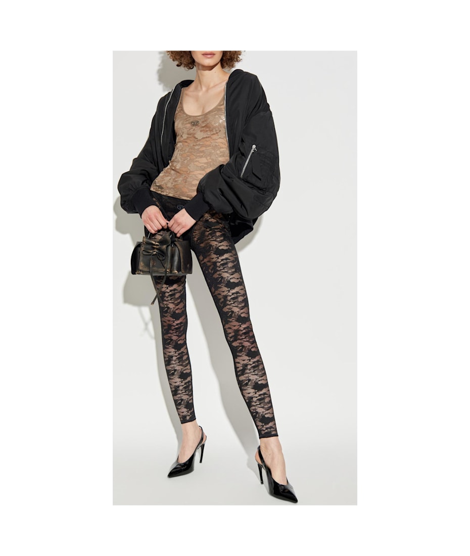 Diesel Lace Leggings 'claire' | italist Diesel Lace Leggings 'claire' | italist