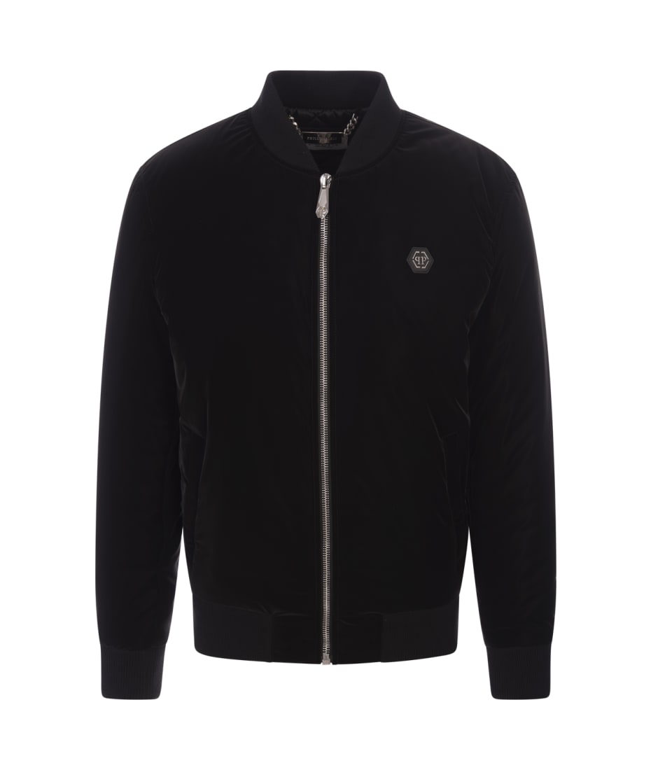 Jacket Philipp Plein Black size M International in Polyester