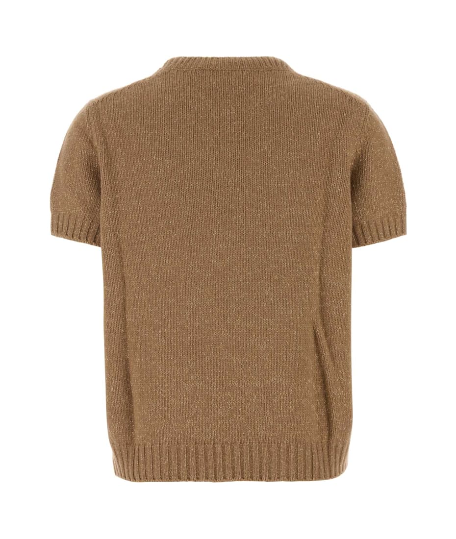 PRADA 新品Wool and viscose sweater Prada Biscuit Wool Blend Sweater | italist