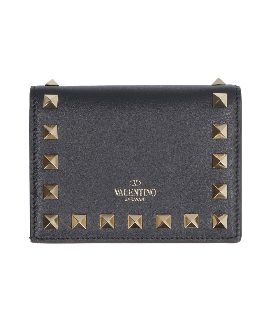 Valentino Garavani - Rockstud Leather Wallet | ALWAYS LIKE A SALE