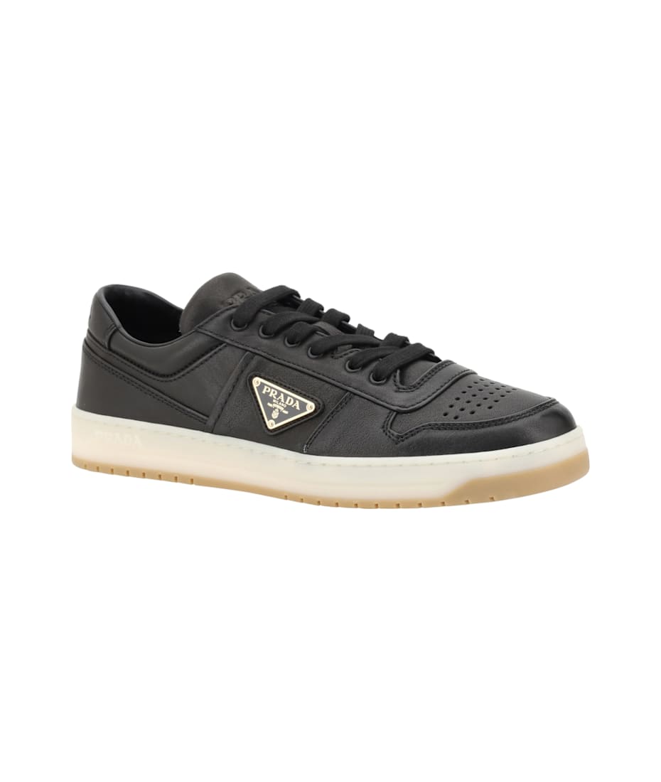 靴 21ss Prada leather trainers sneakers DOWNTOWN LEATHER SNEAKERS – Suit Negozi Row