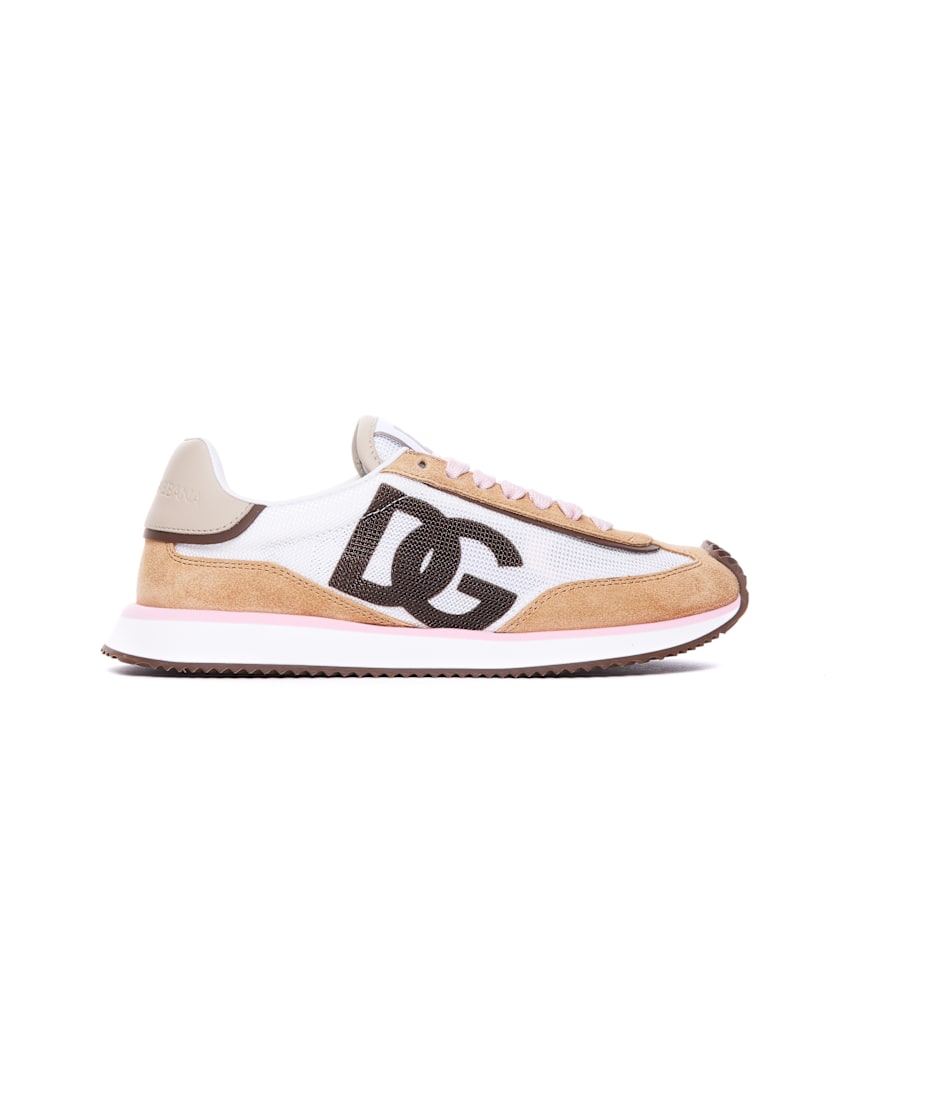 スニーカー Dolce&Gabbana ARIA DG RUNNER SNEAKERS Dolce&Gabbana Aria DG Distressed Denim Runner Sneakers