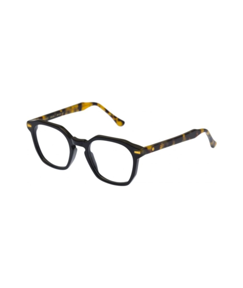 メガネ KYME Kyme - OWEN CON 2 - OPTICAL GLASSES - yellow tortoise Kyme Eyewear Fernando - Vintage Squared Sunglasses Miel