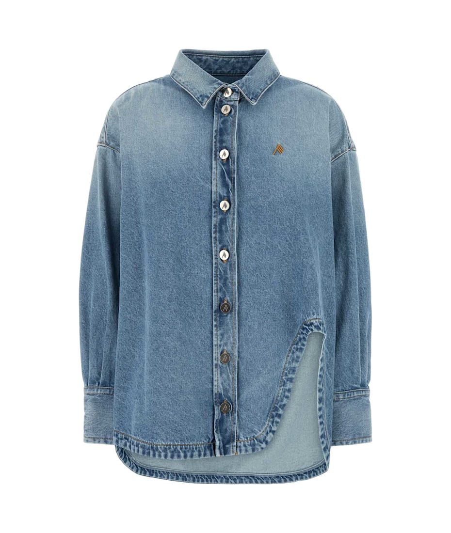 The Attico Denim Oversize Shirt | italist