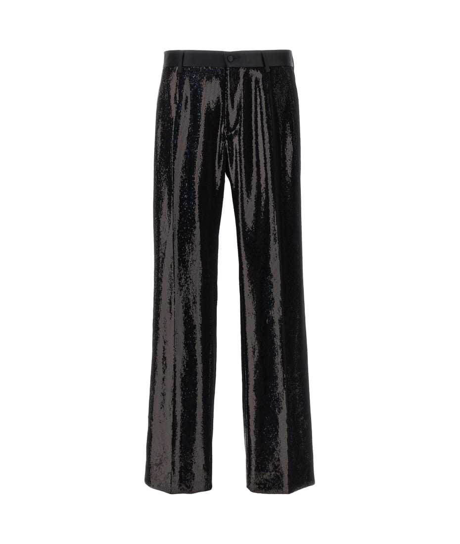 DOLCE & GABBANA スキニハンツ FTB5TTGDCPI N0000 Dolce & Gabbana Sequin Pants | italist