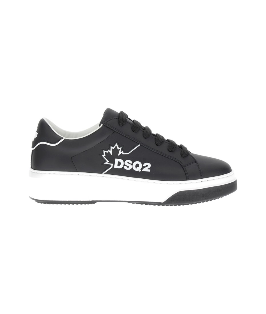 Dsquared2 Black Bomber Sneakers | italist