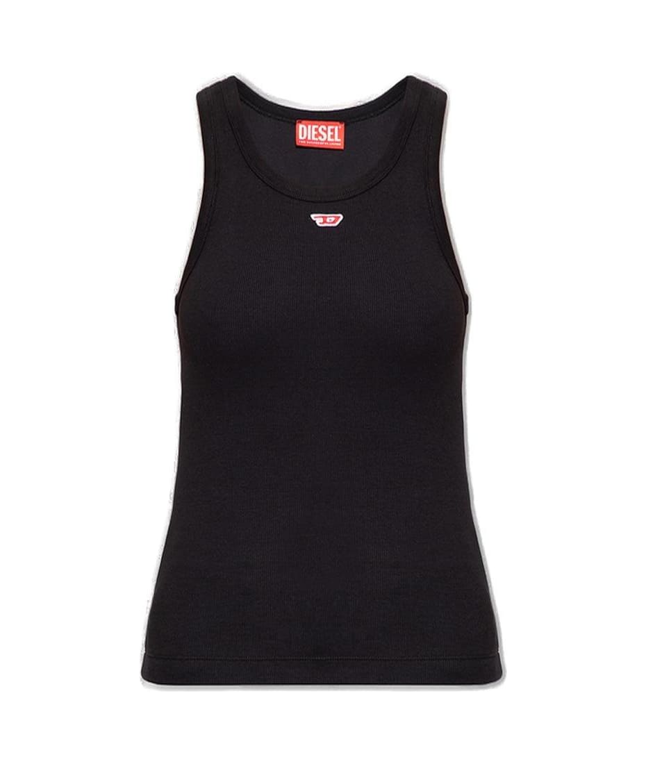 ★DIESEL★T-ANKY-G1 TANK TOP★ T-ANKY-G1 Woman: Tank top with bleeding-effect logo | Diesel