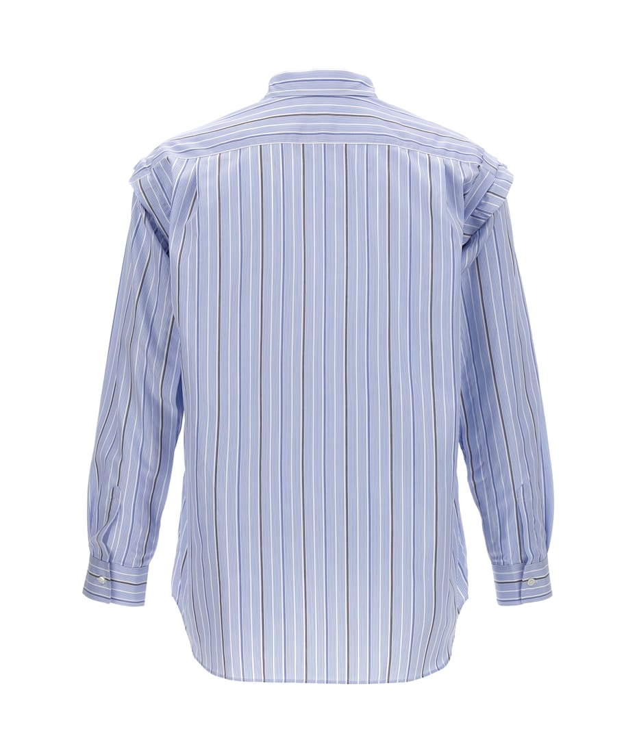 Comme des Garçons Unfinished Striped Shirt | italist, ALWAYS