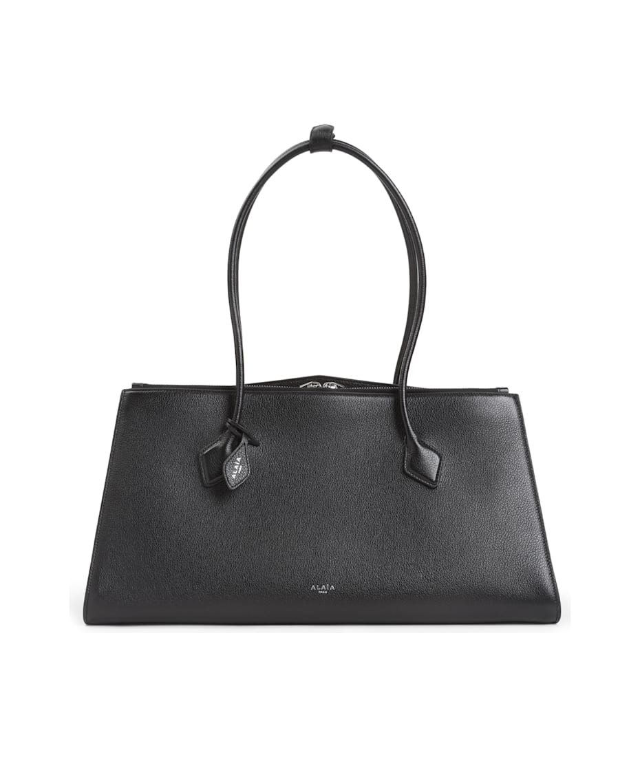 【ALAIA】「ル・テッケル」バッグ ALAÏA Black Shoulder Bag in Leather | LE TECKEL | ALAÏA CA