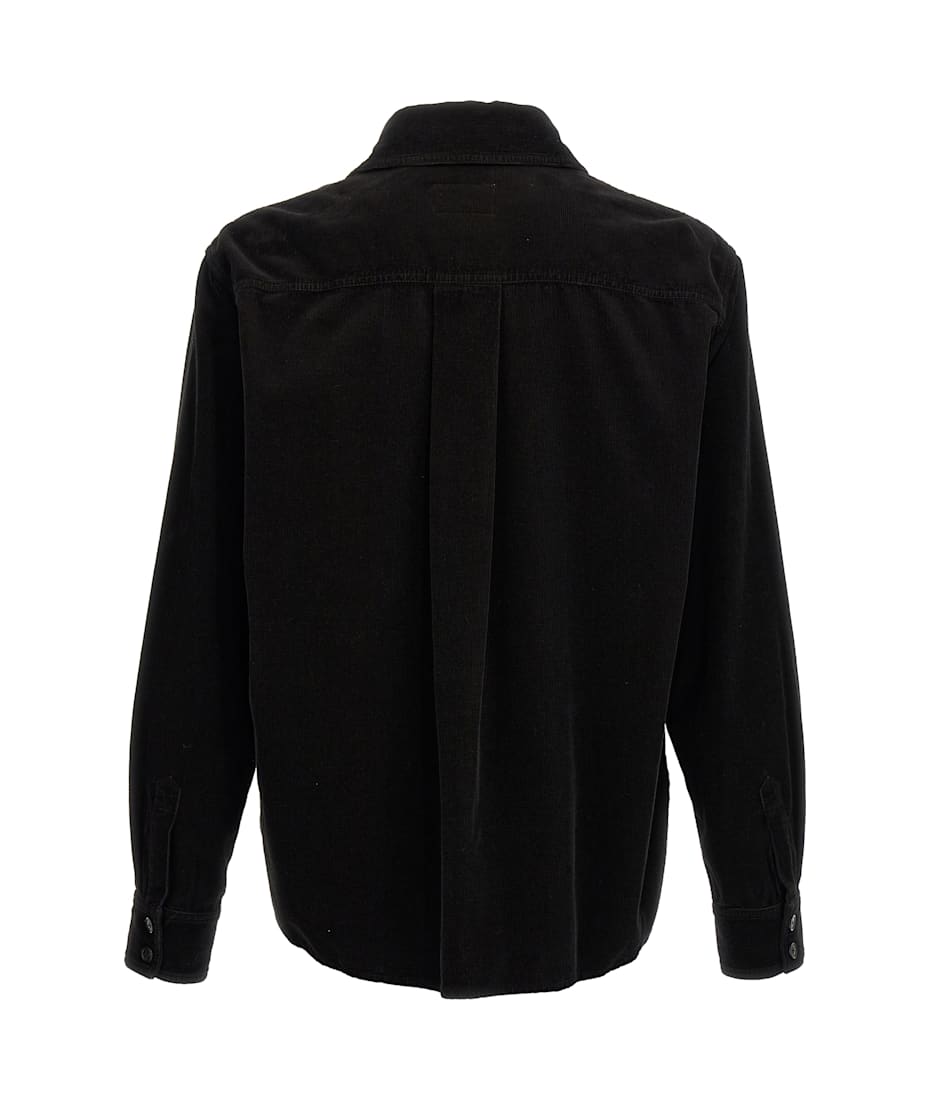 Saint Laurent Ribbed Velvet Shirt | italist