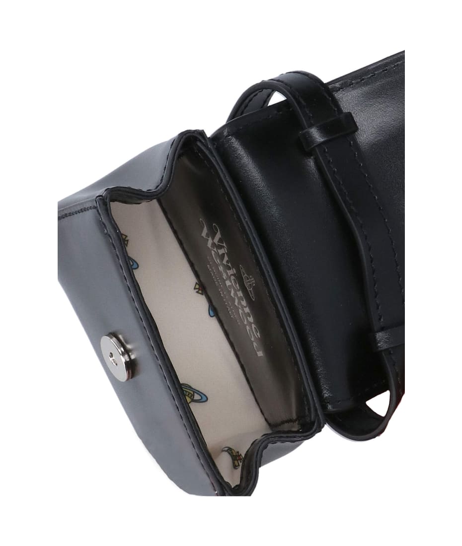 【関税&送料込】Vivienne Westwood Mini Linda Bag Vivienne Westwood Linda Mini Bag | Black | FARFETCH
