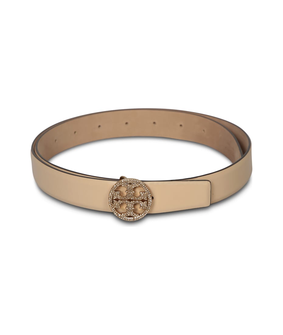 【送料&関税込】Tory Burch Miller Smooth Vanilla Belt 1