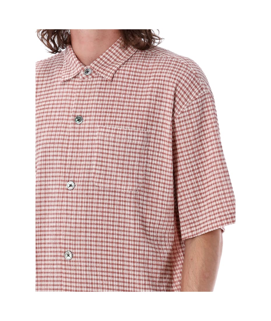 Stussy Wrinkly Gingham Ss Shirt | italist