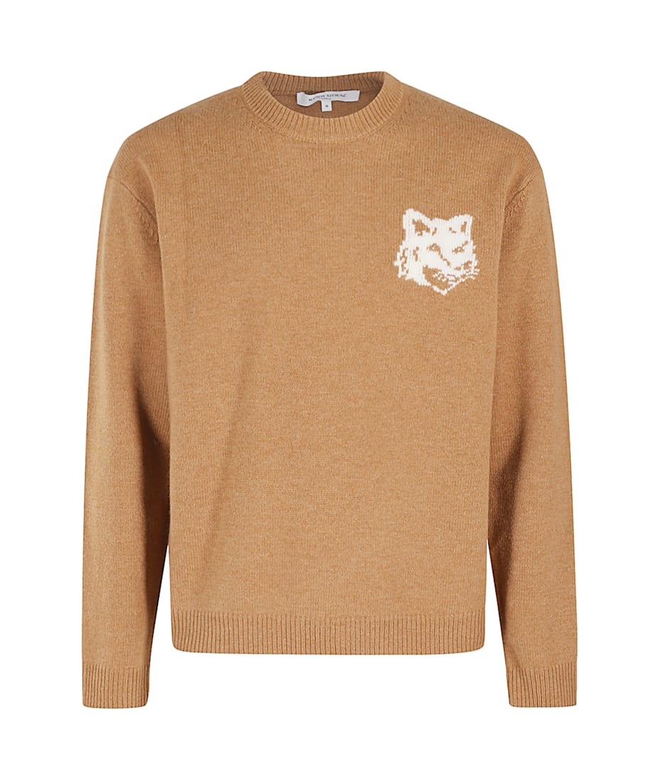 【送料&関税込】Maison KitsunAC Fox Head Intarsia Comfort Ca FOX HEAD INTARSIA COMFORT CARDIGAN | Maison Kitsuné