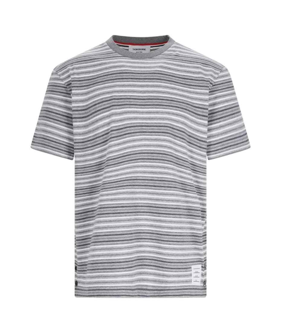 Thom Browne Striped Cotton T-shirt | italist