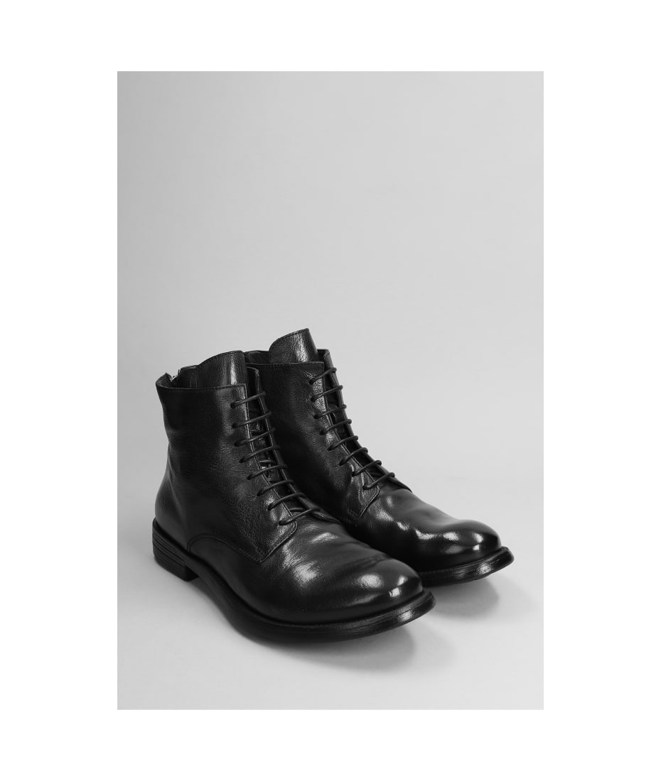 Officine Creative Black Joss 004 Boots