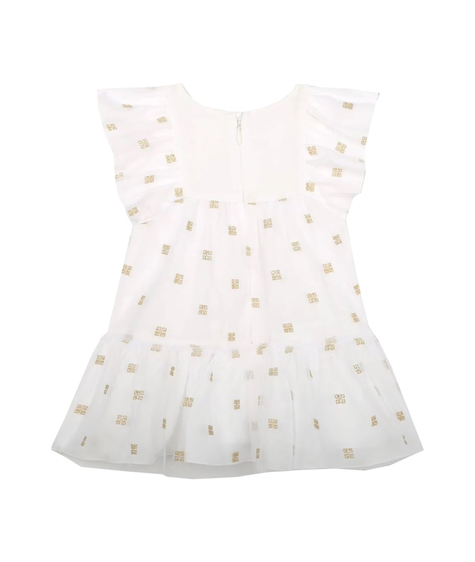 Givenchy Dress With 4g Print - White
