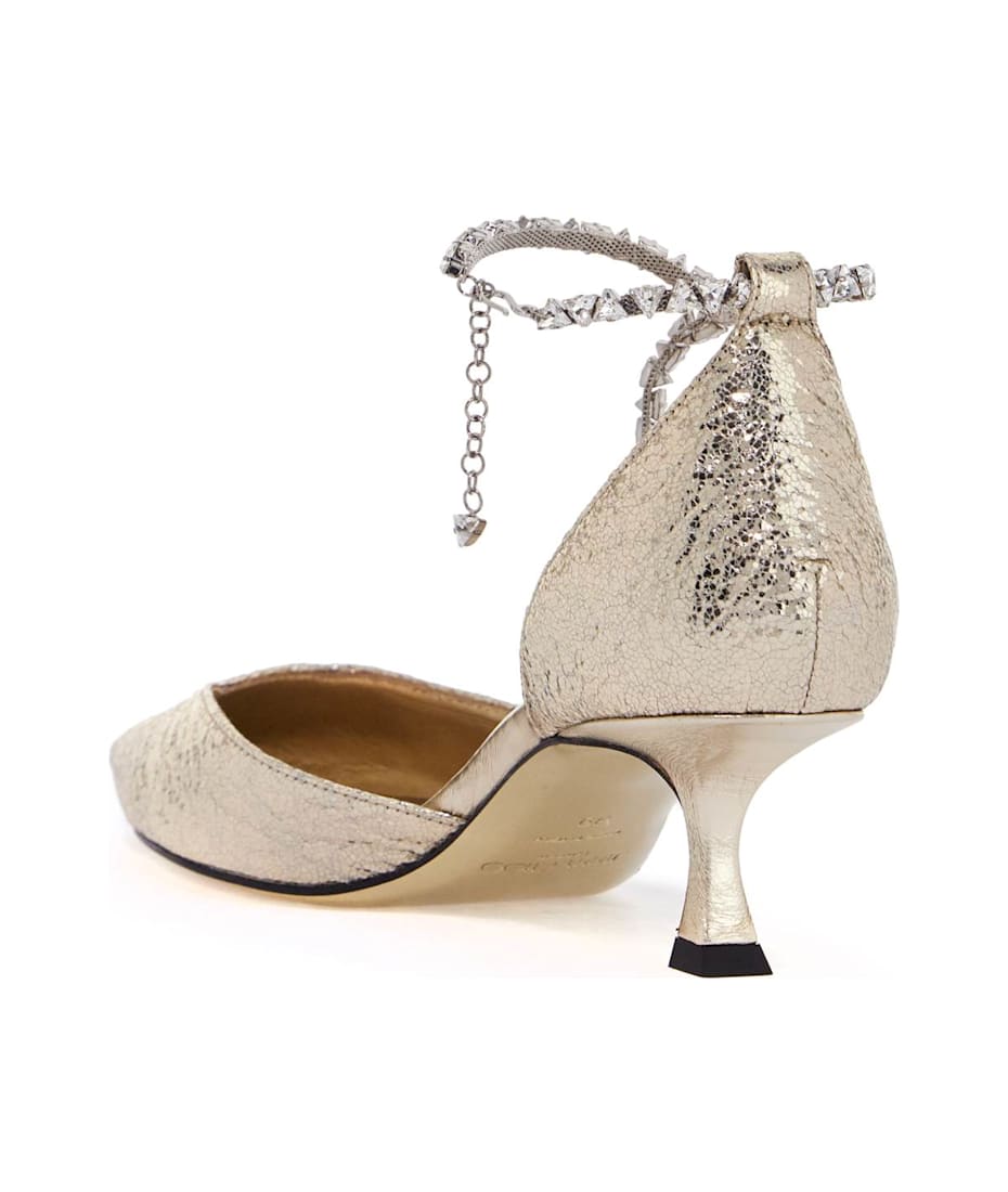 Jimmy Choo 'stevie 50 Metallic Crink | italist