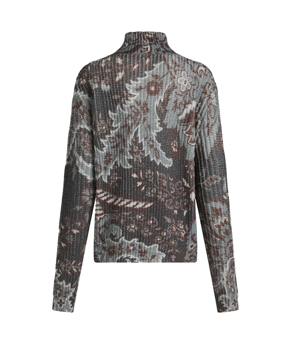 ETRO ヘイスリ柄クルネックTシャツ MRMA0002AJ067 X0883 Etro men's cotton T-shirt with paisley print mrma0004aj055