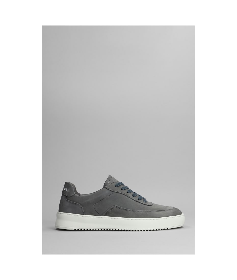 Filling Pieces Mondo 2.0 Ripple Sneakers In Grey Nubuck スニーカー 通販 italist,  ALWAYS LIKE A SALE