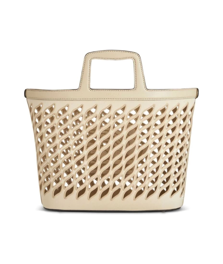 エトロ☆LARGE CANVAS COFFA TOTE トートバッグ Etro Large Coffa Bag In White Canvas | italist