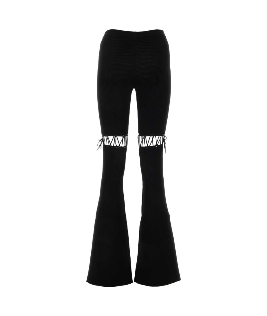 パンツ Nensi Dojaka Black viscose stretch pant (NDAW23KT022 BLACK) Nensi Dojaka Black Viscose Stretch Pant | italist